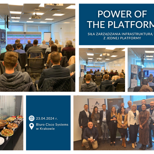 szkolenie Power of the Platform z Cisco Meraki